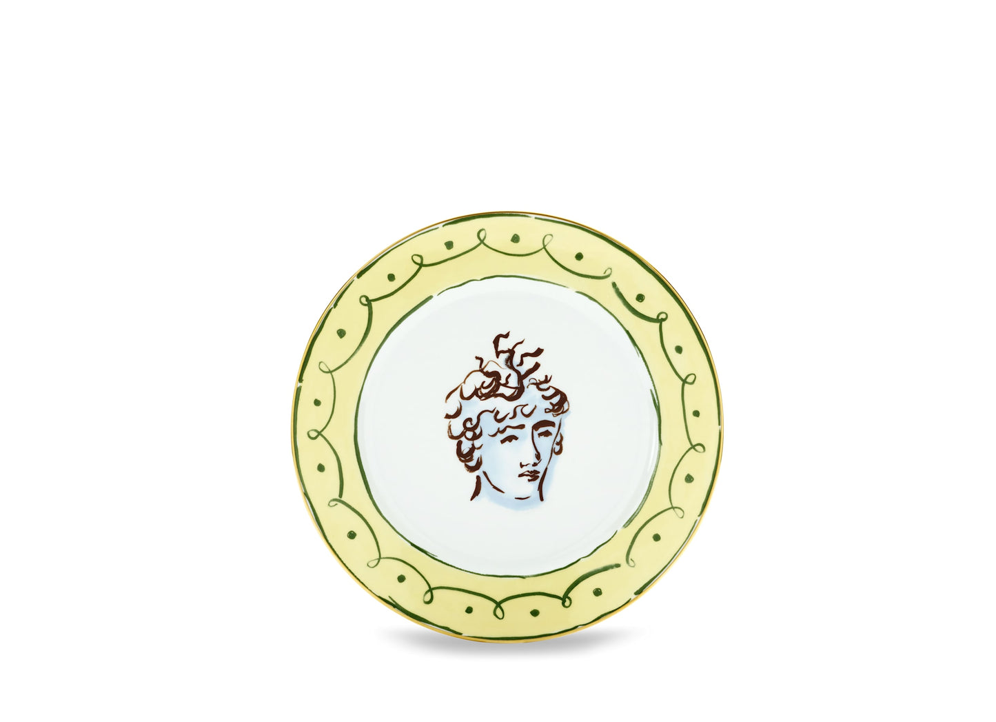 Flat plate Amalfi Lemon - Il viaggio di Nettuno