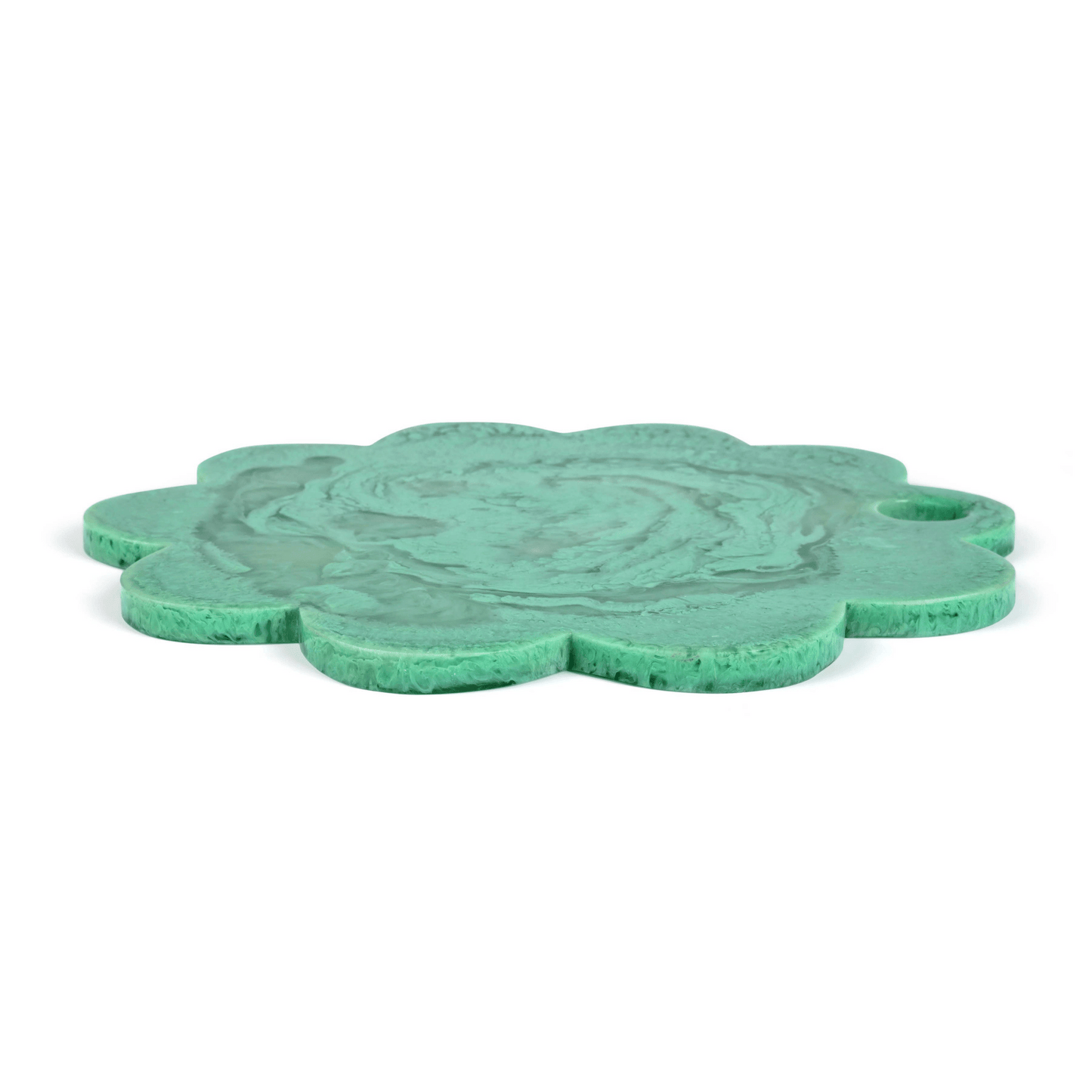 12" Scallop Resin Cheese Charcuterie Board - Hosted by Kelly Gaudreau