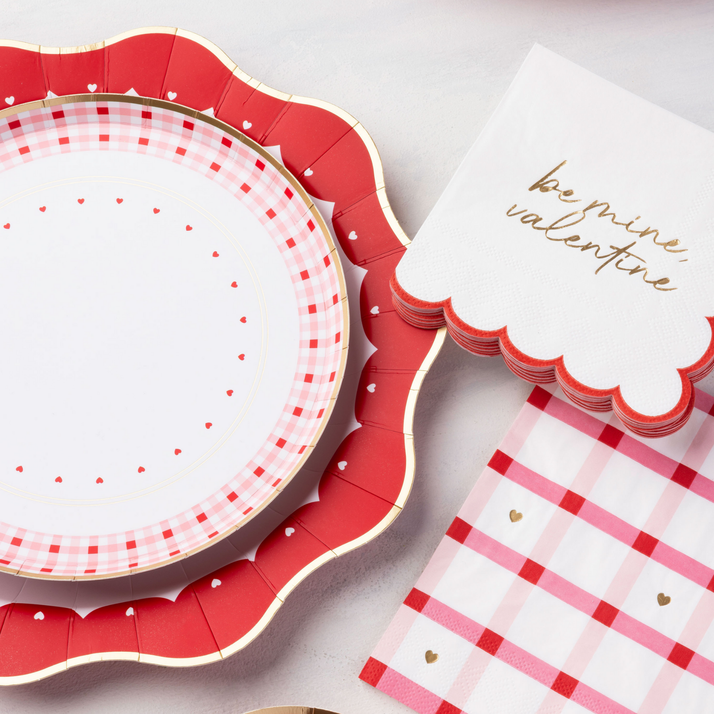 'Be Mine, Valentine' Cocktail Napkins - Set of 20