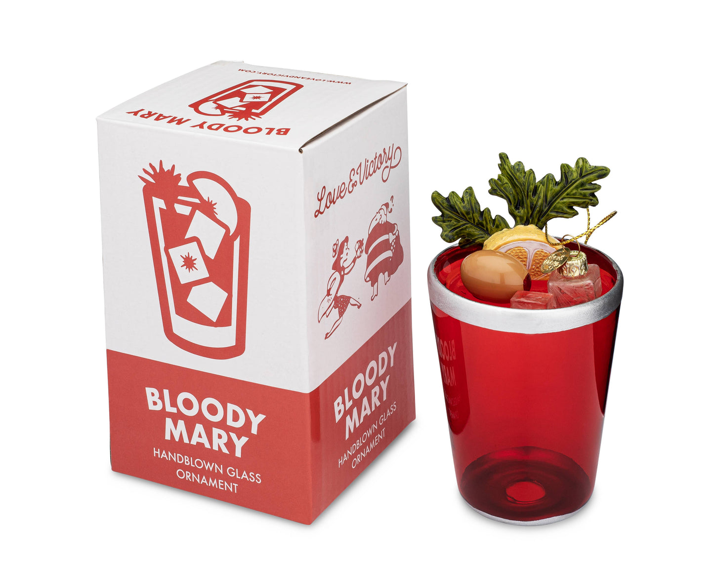 Bloody Mary Cocktail Holiday Ornament Christmas Decor