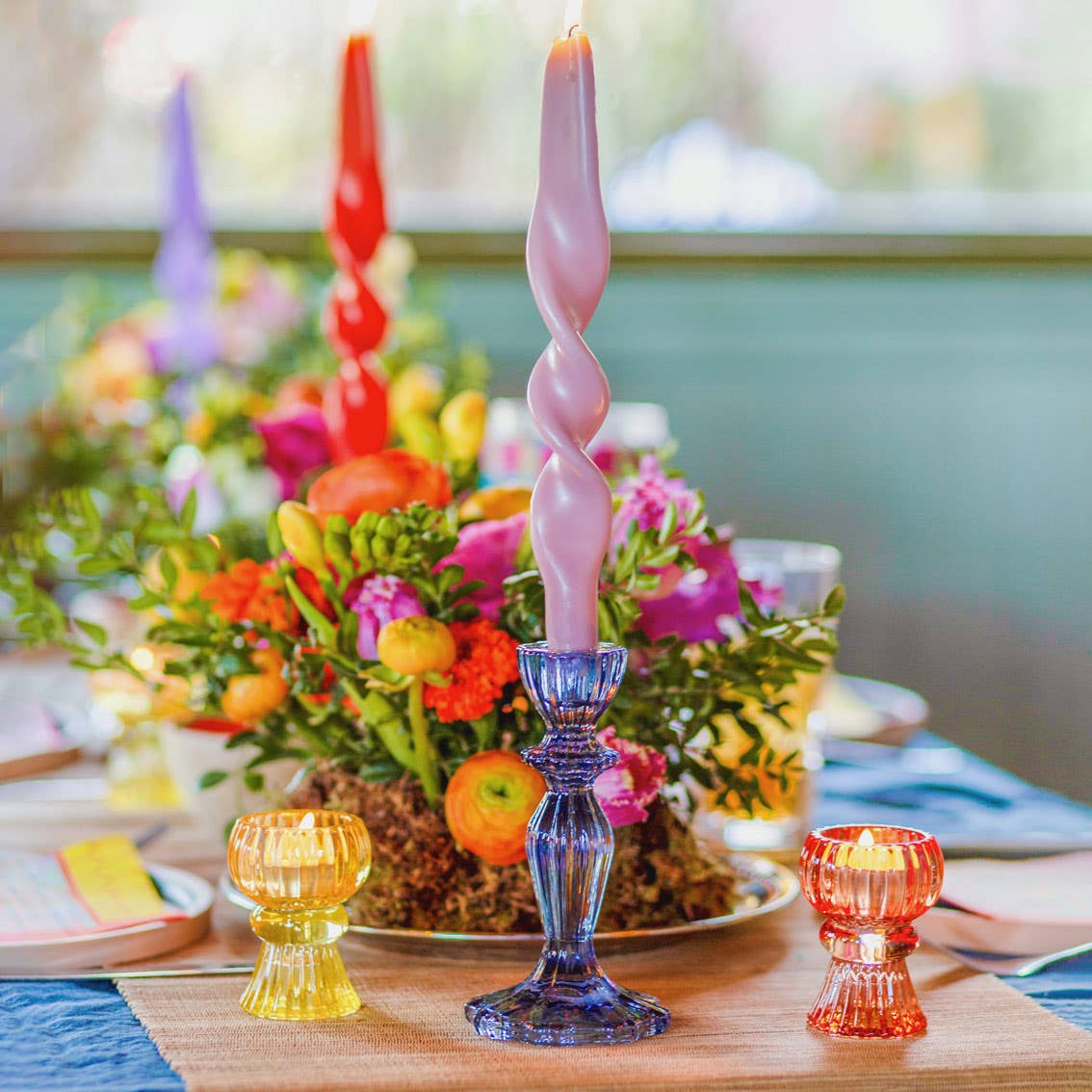 The Kir Royale Candle Holder Set of 2