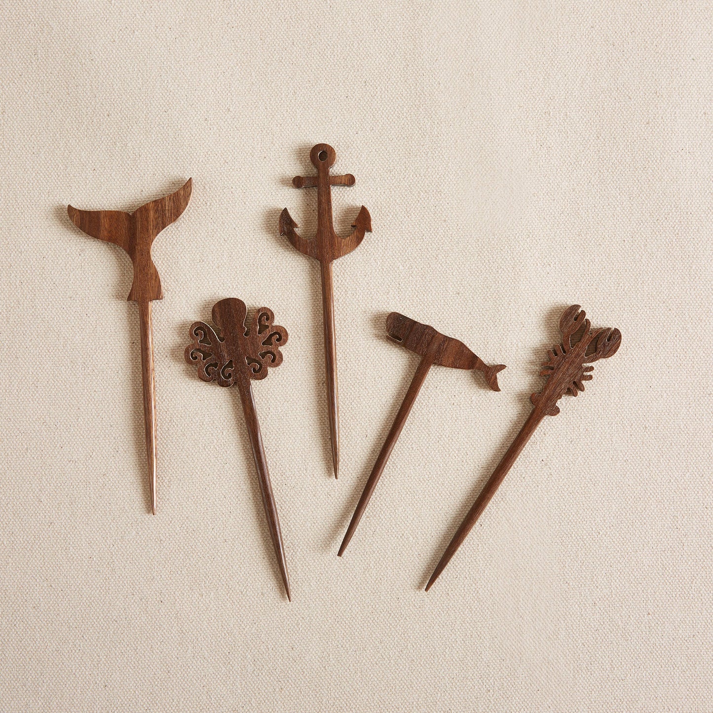 Whale Cocktail Pick - Set of 4