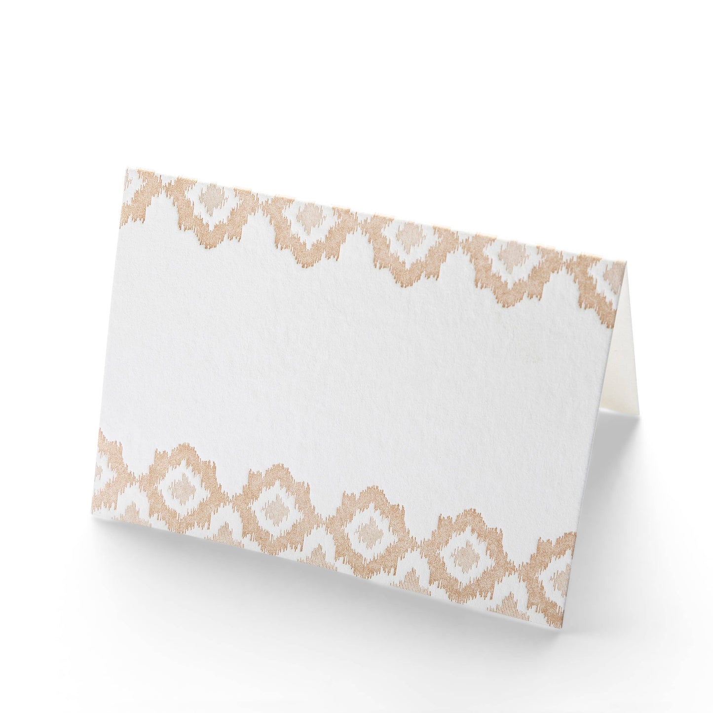 Ikat Folded Place Cards