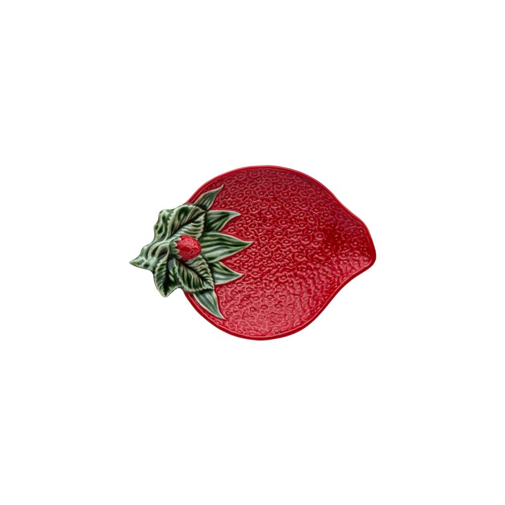Bordallo Pinheiro Olive Dish - Handcrafted Ceramic Serving Bowl