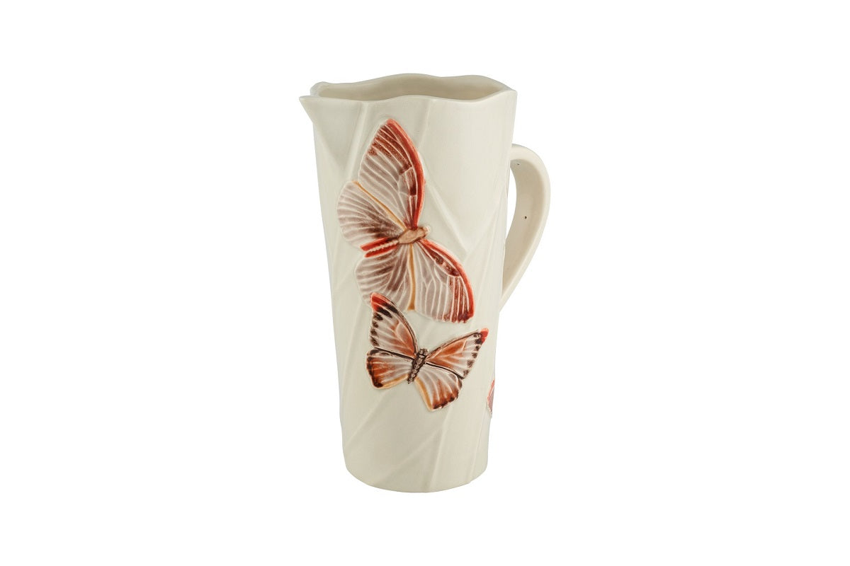 Cloudy Butterflies Pitcher by Claudia Schiffer for Bordallo Pinheiro