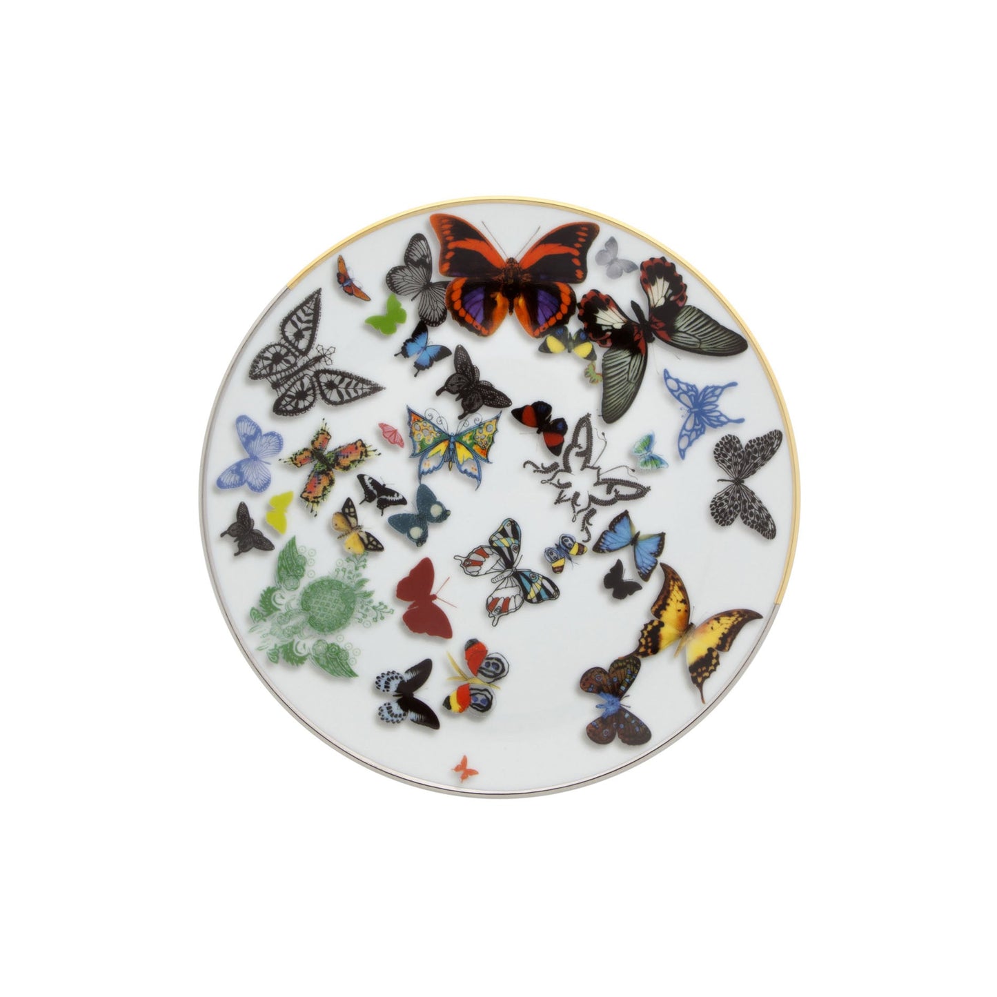 Christian Lacroix Butterfly Parade Dessert Plate