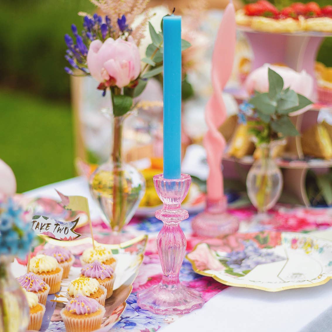 The Kir Royale Candle Holder Set of 2