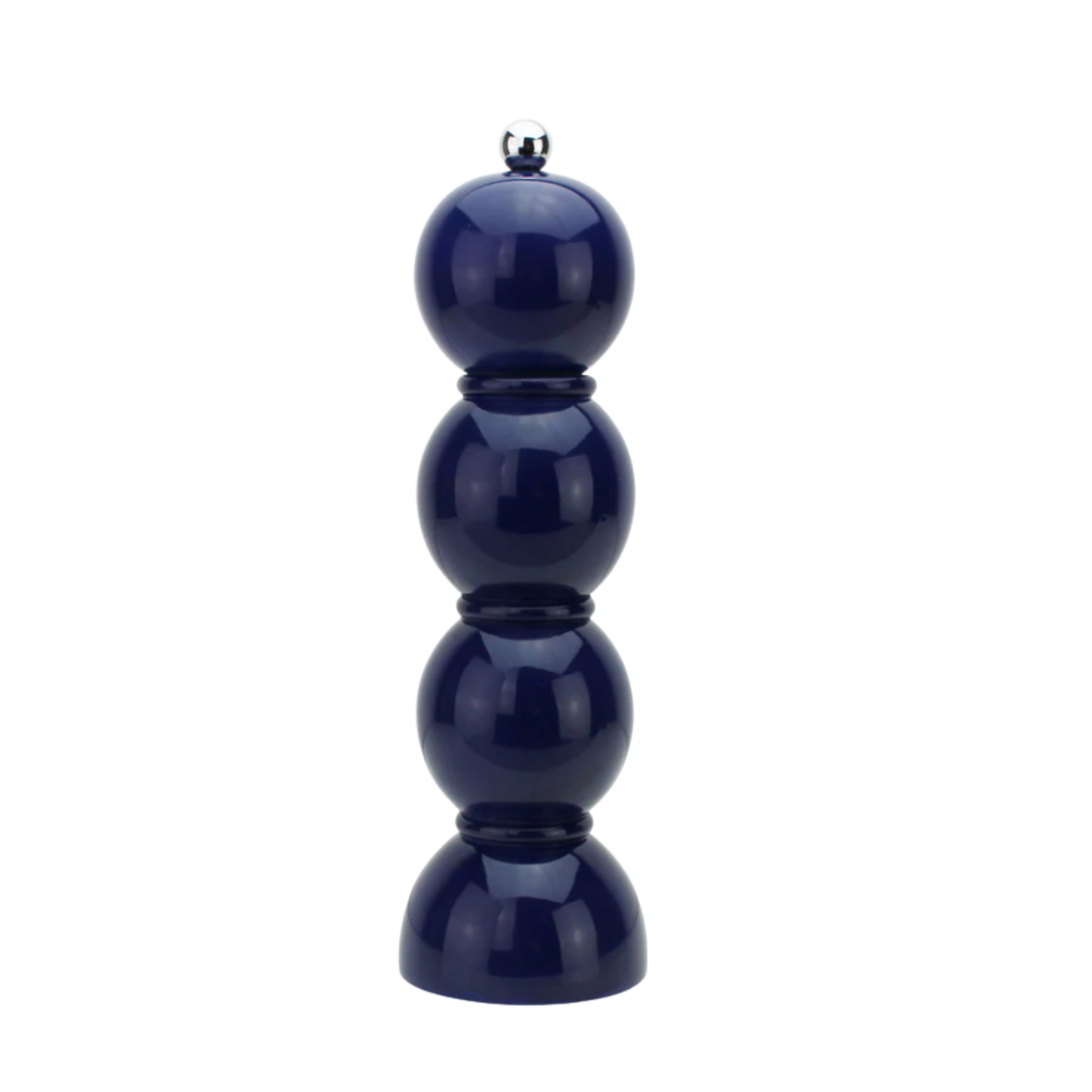 Navy Bobbin Salt or Pepper Mill