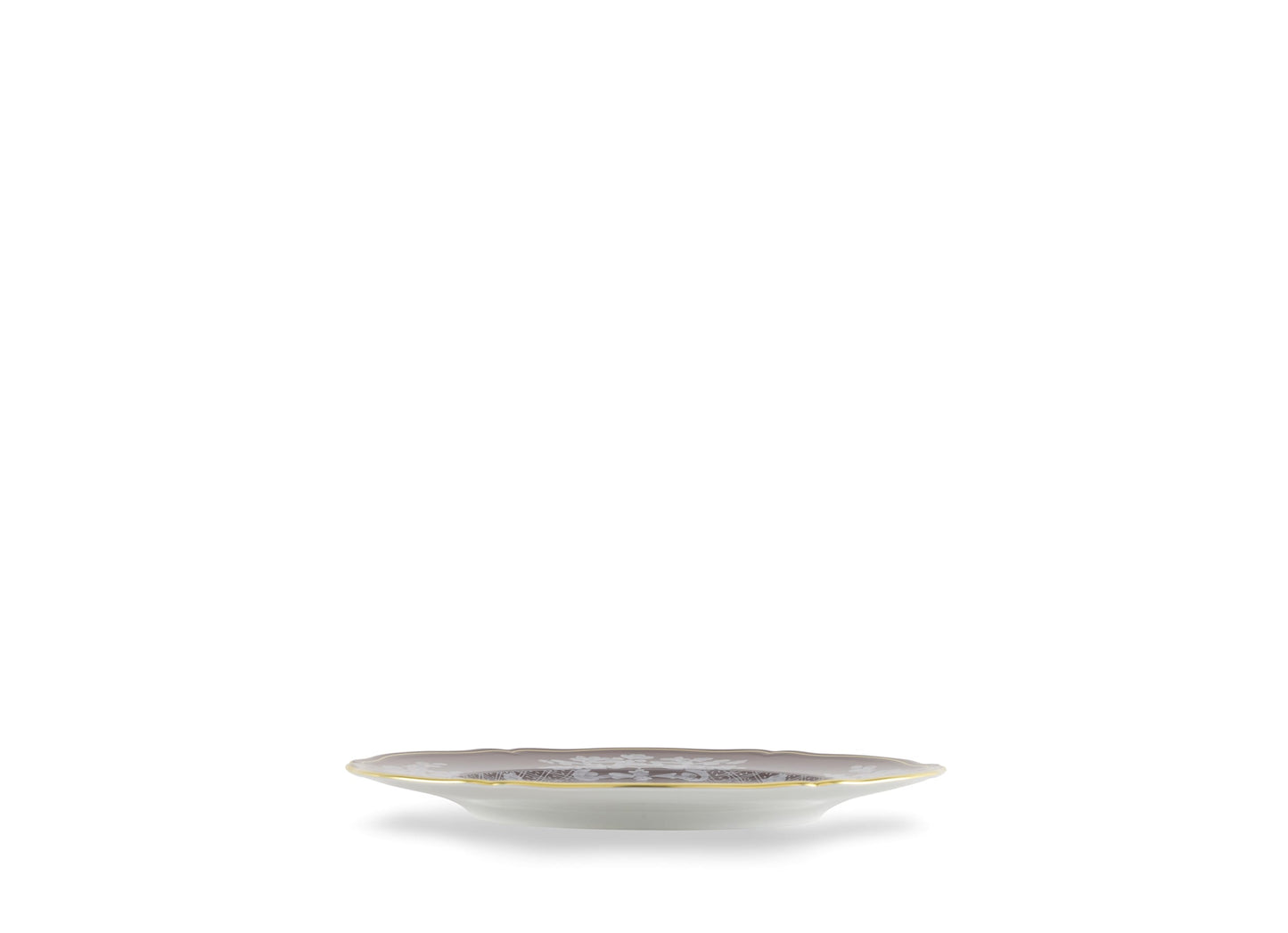 Antico Doccia Charger Plate in Castagna