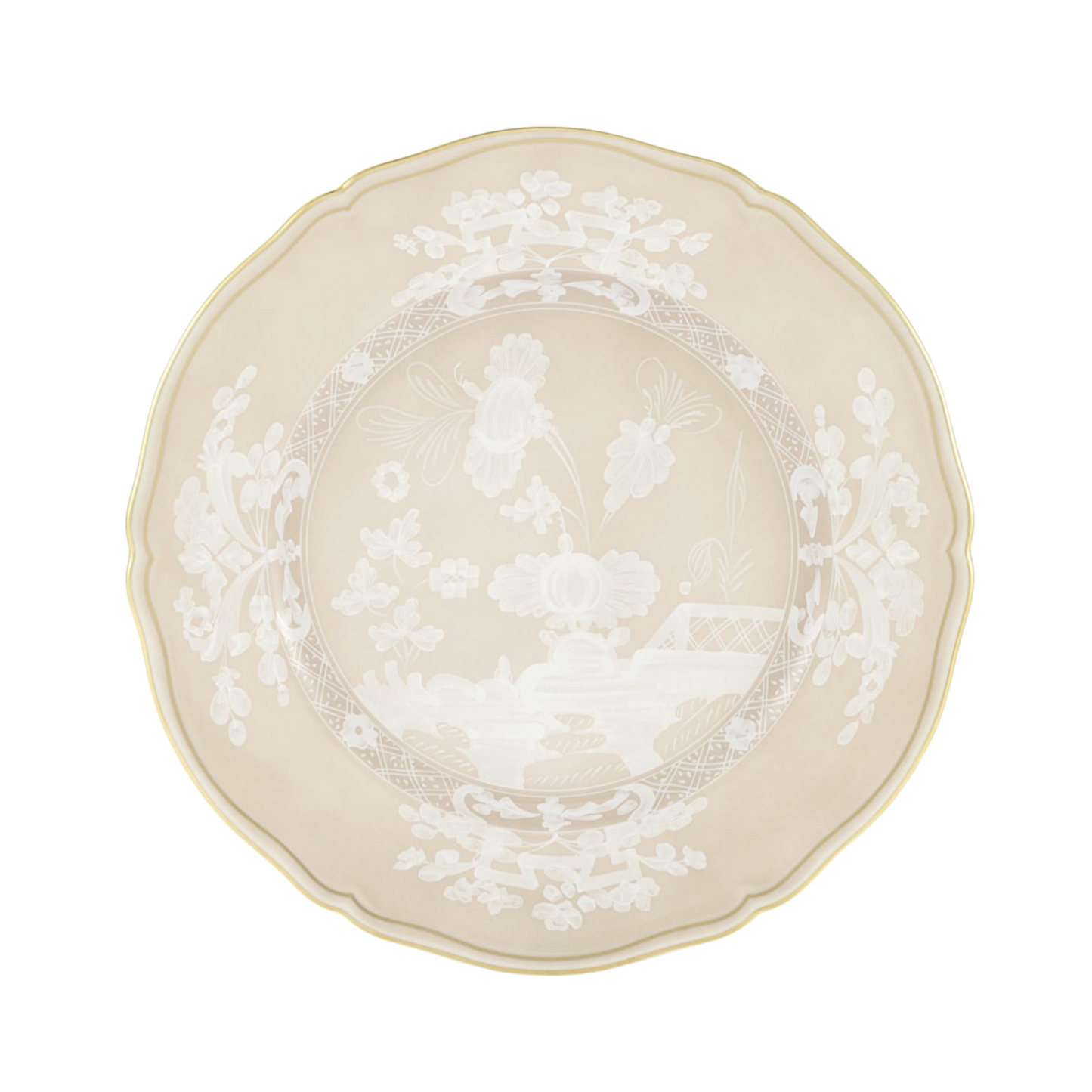 Antico Doccia Charger Plate in Meringa