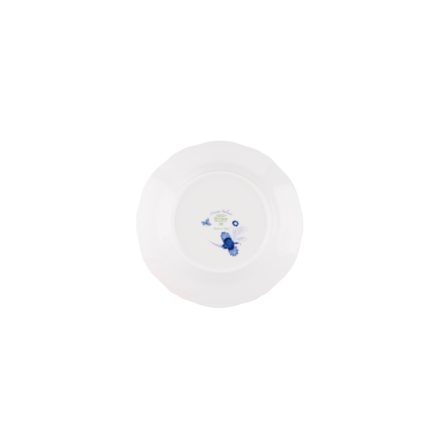 Antico Doccia Flat Dessert Plate in Pervinca