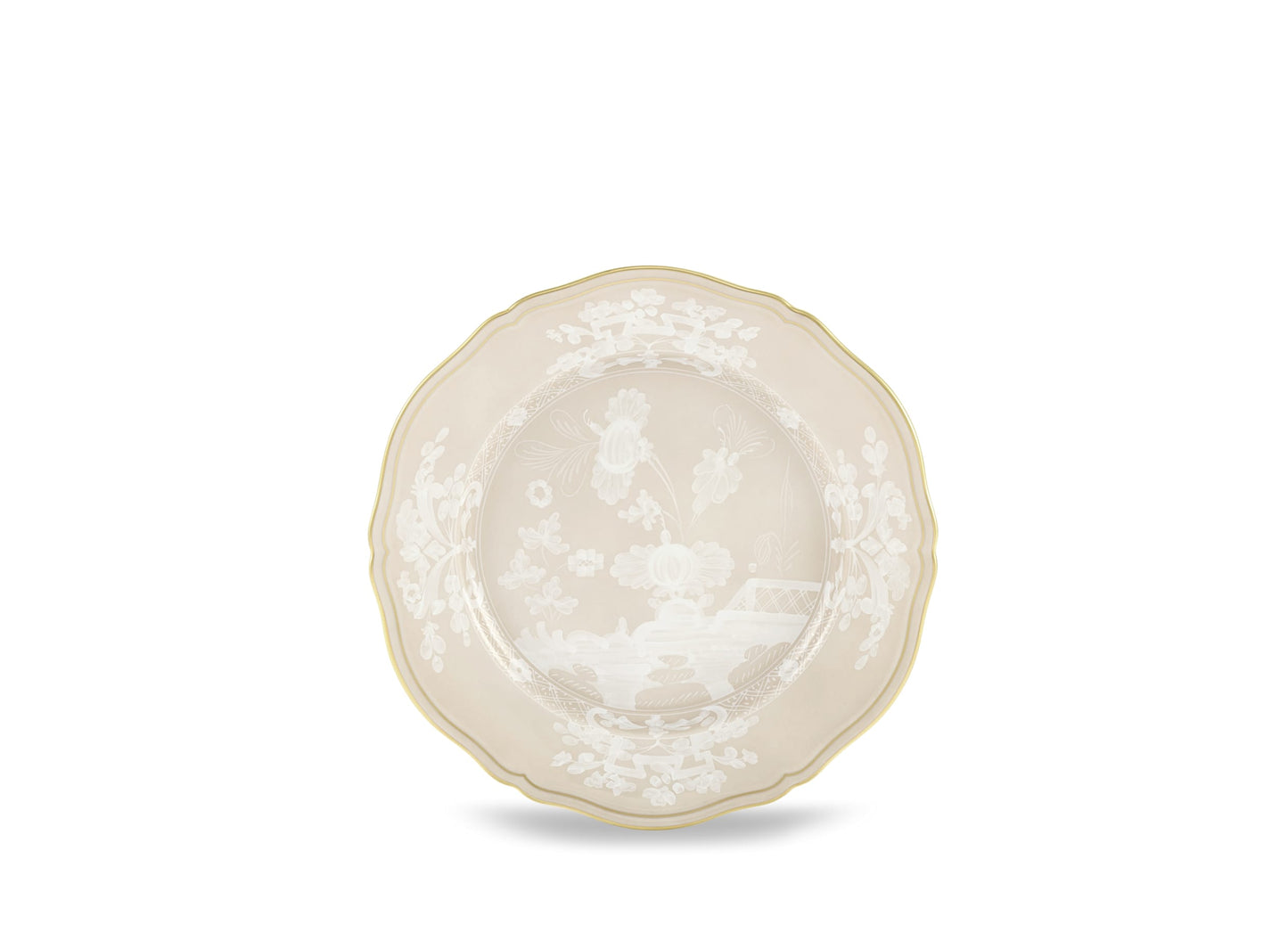 Antico Doccia Flat Dinner Plate - Meringa