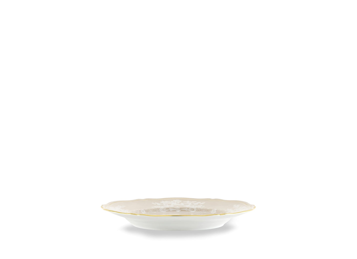 Antico Doccia Flat Dinner Plate - Meringa