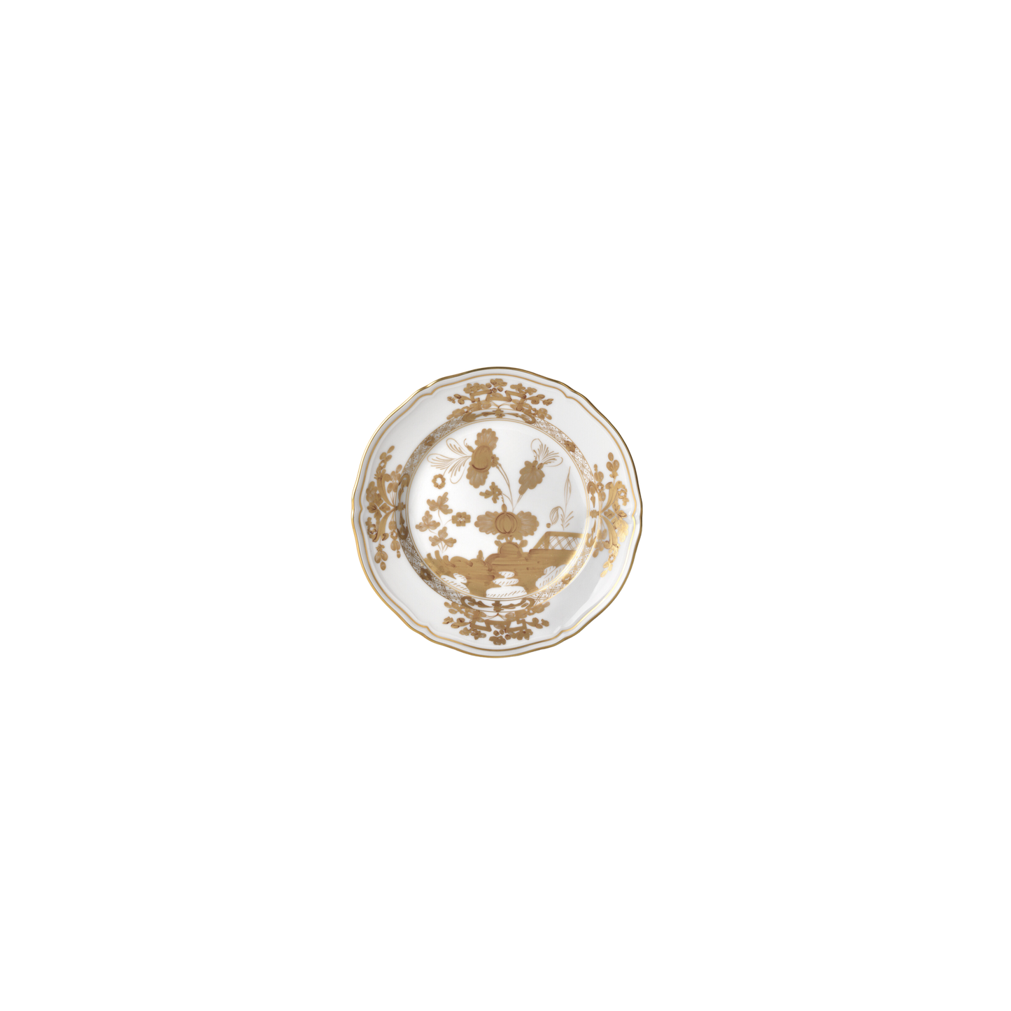 Antico Doccia Flat dessert plate - Aurum