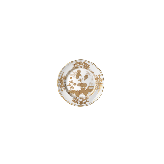 Antico Doccia Flat Dessert Plate - Aurum