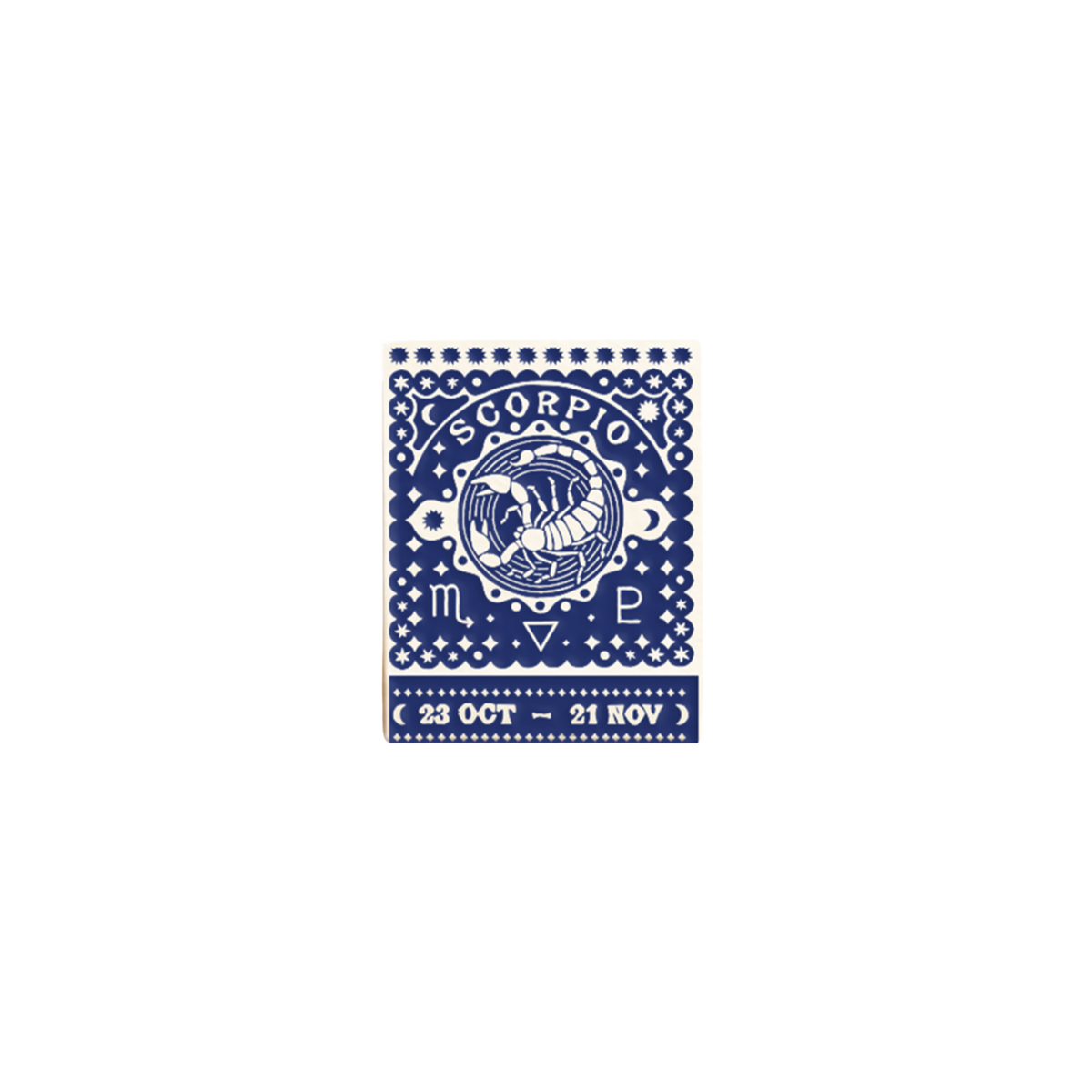 Scorpio Zodiac Matchbook