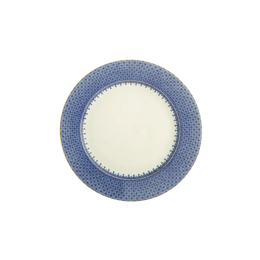 Blue Lace Dessert Plate