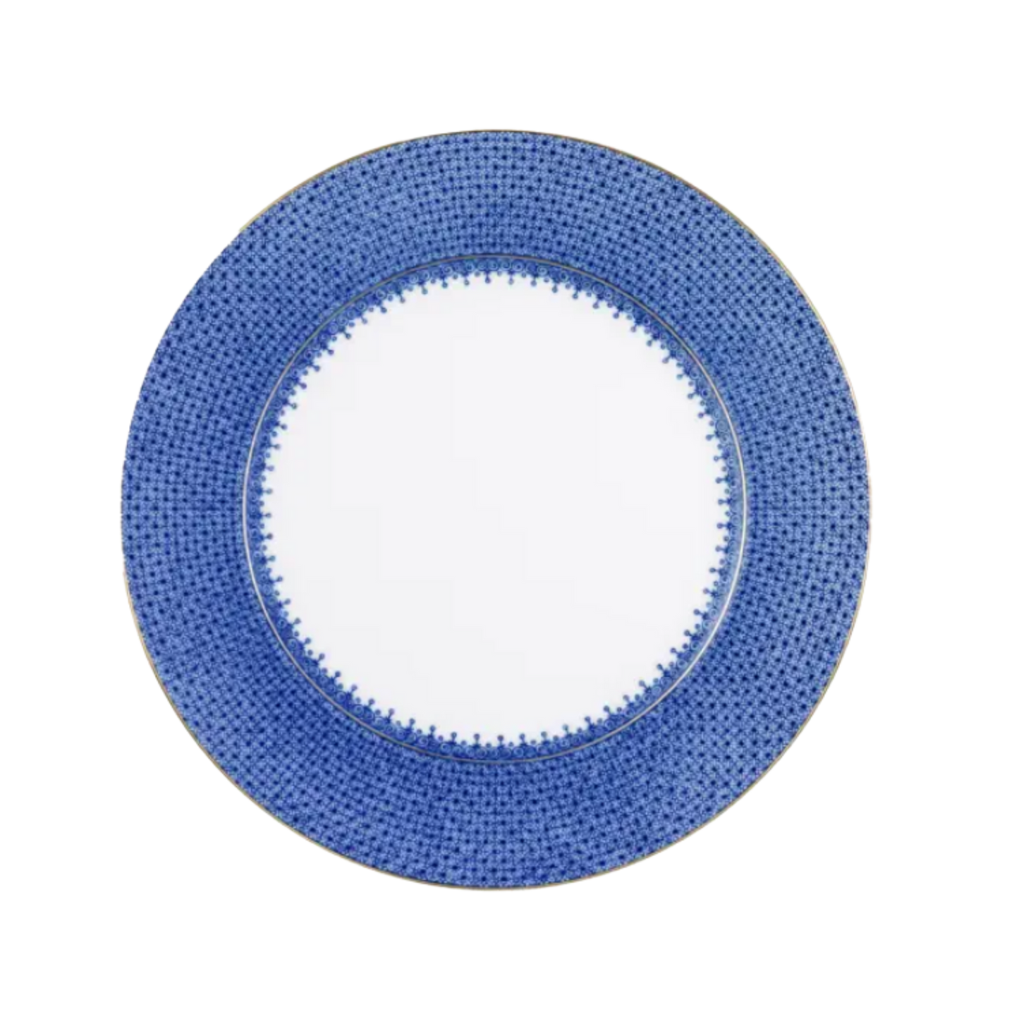 Blue Lace Service Plate