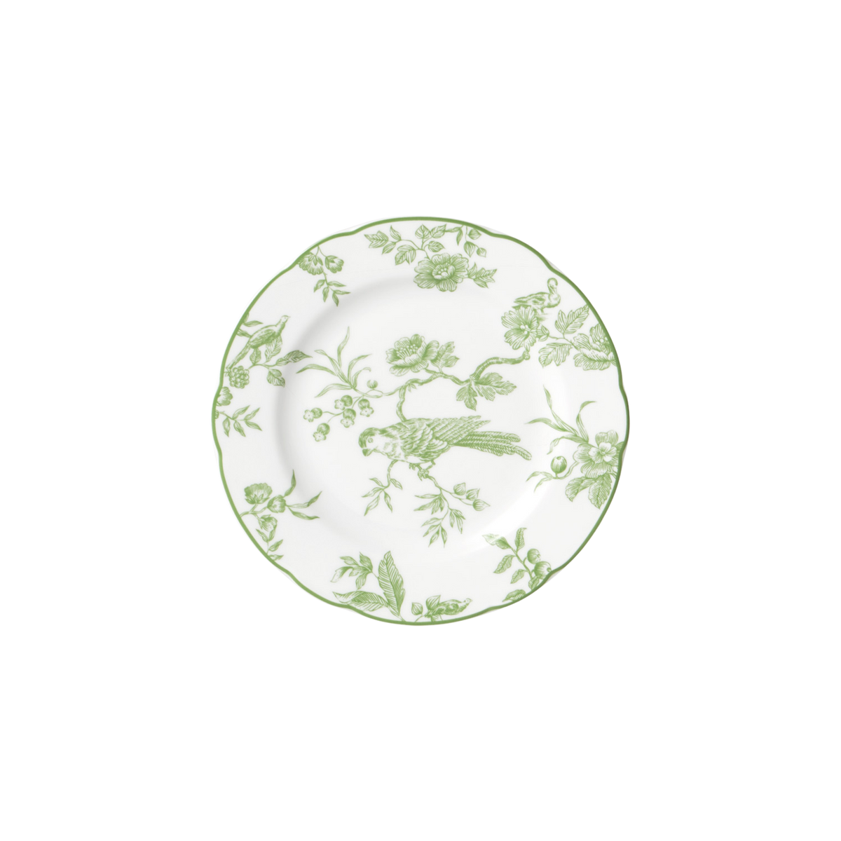 Albertine Green Bread and Butter Plate