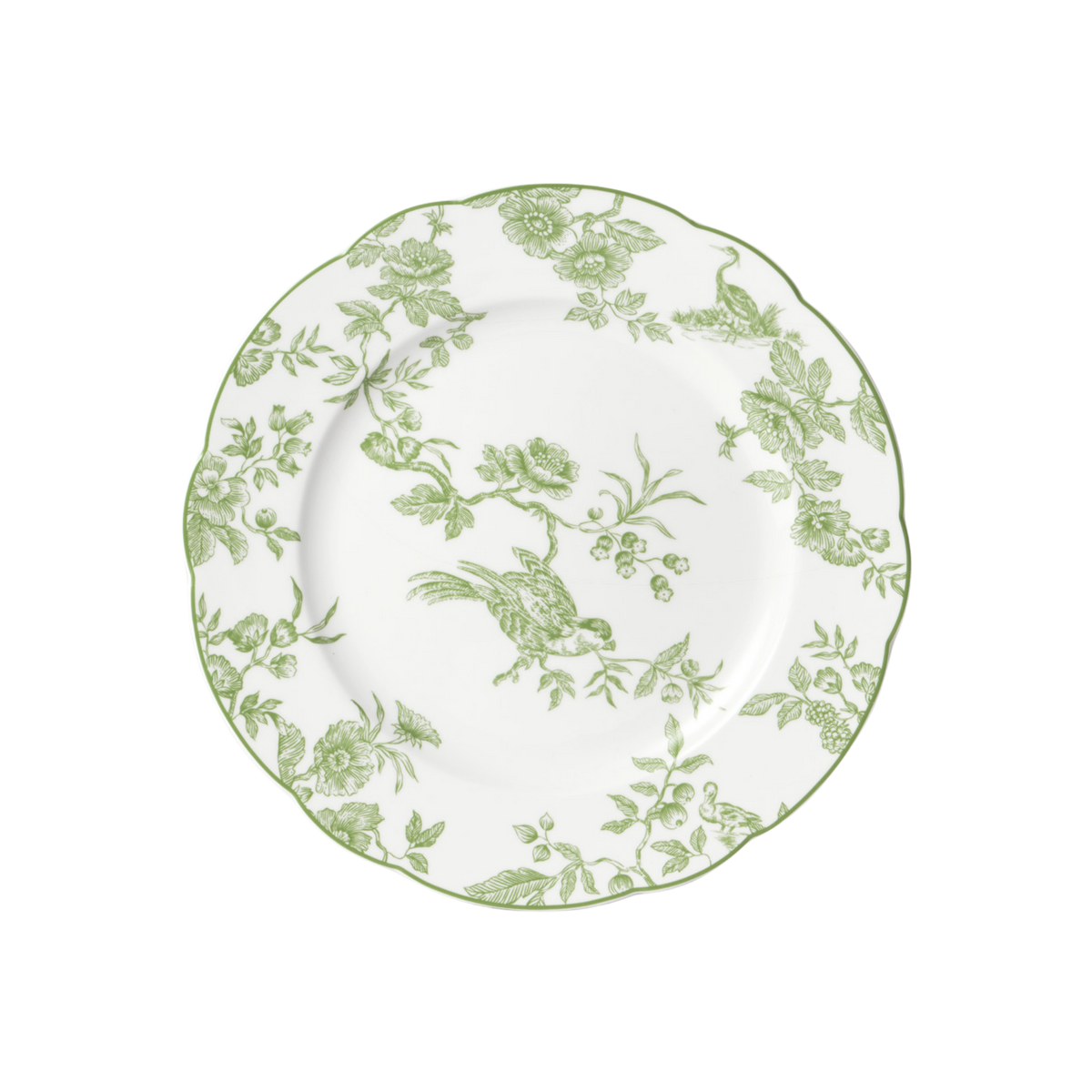 Albertine Green Dinner Plate