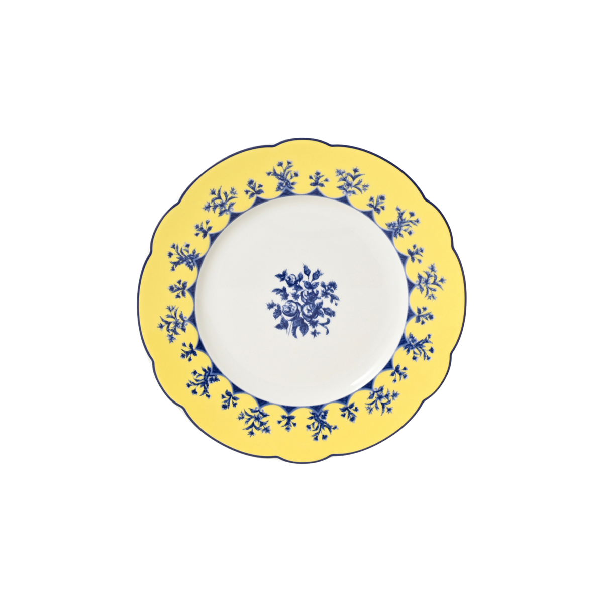 Chateaubriand Yellow Salad Plate