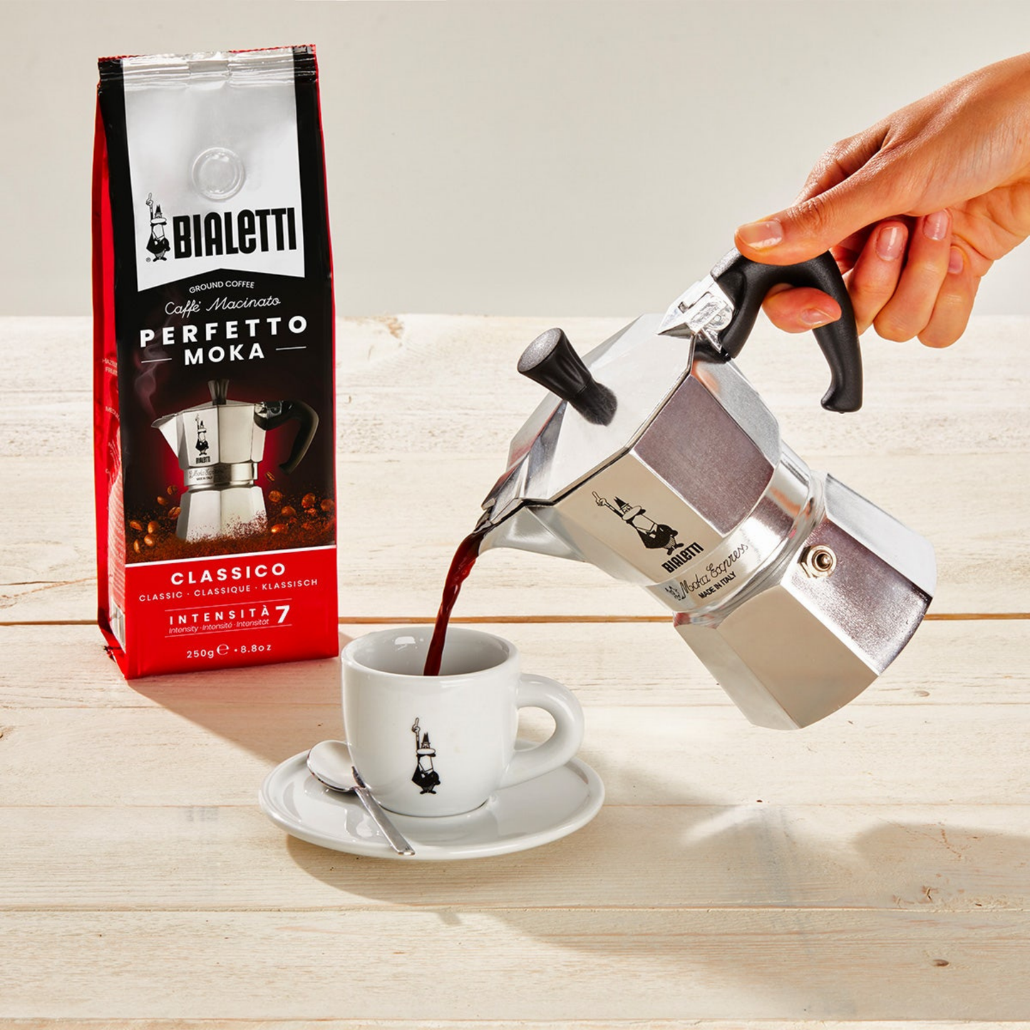 Moka Pot - Silver