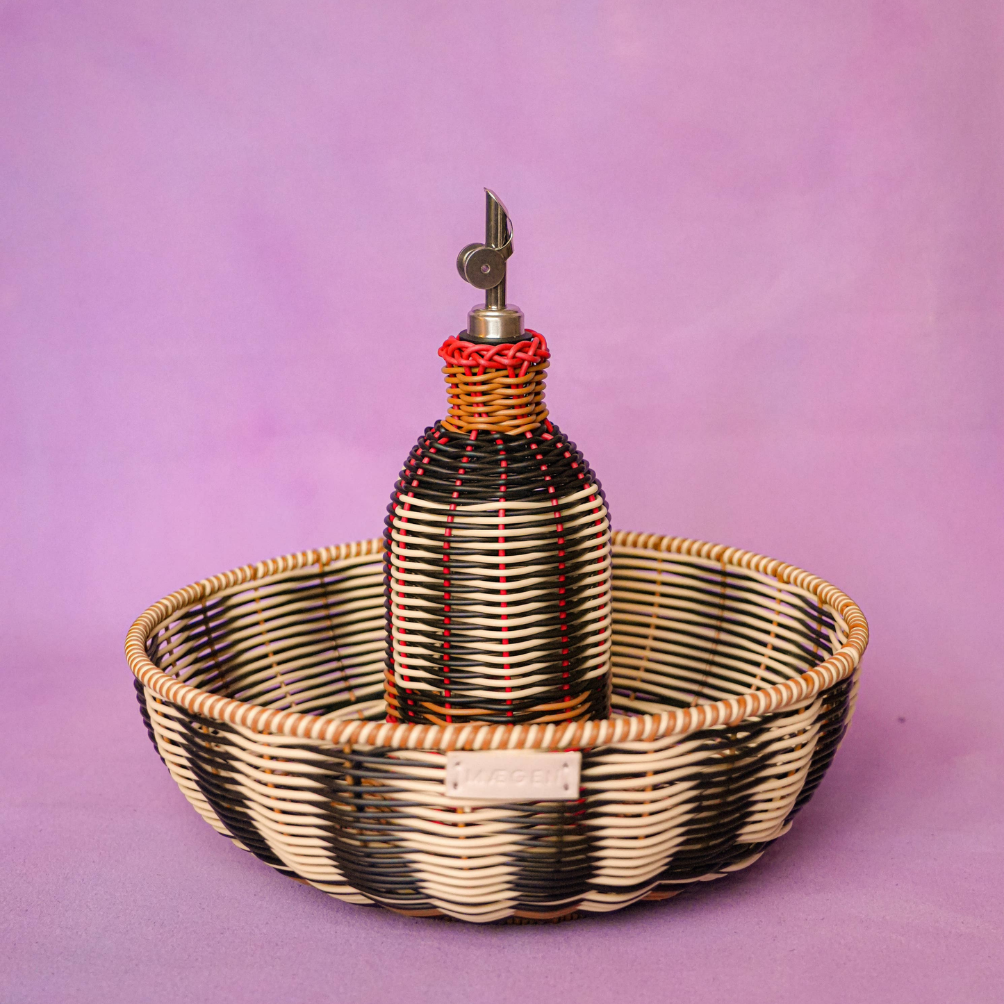 Oil Pourer - Black/Cream