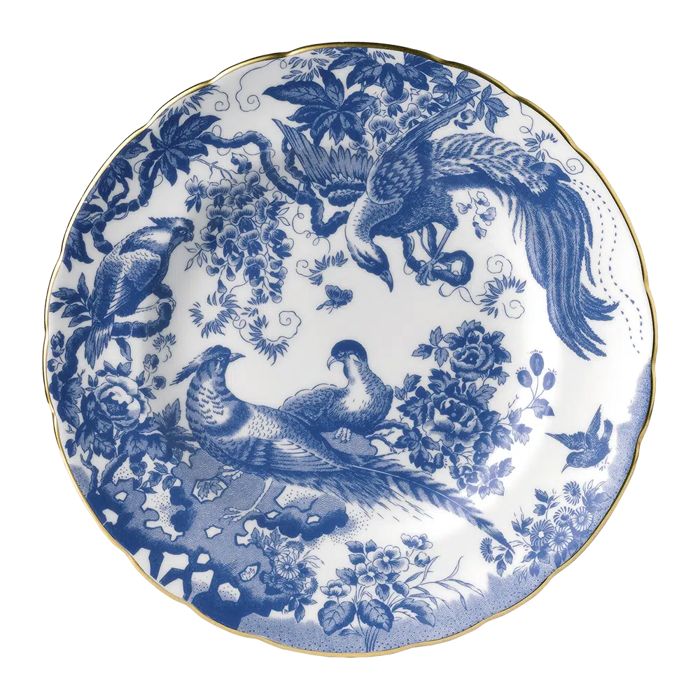 Aves Blue Dinner Plate