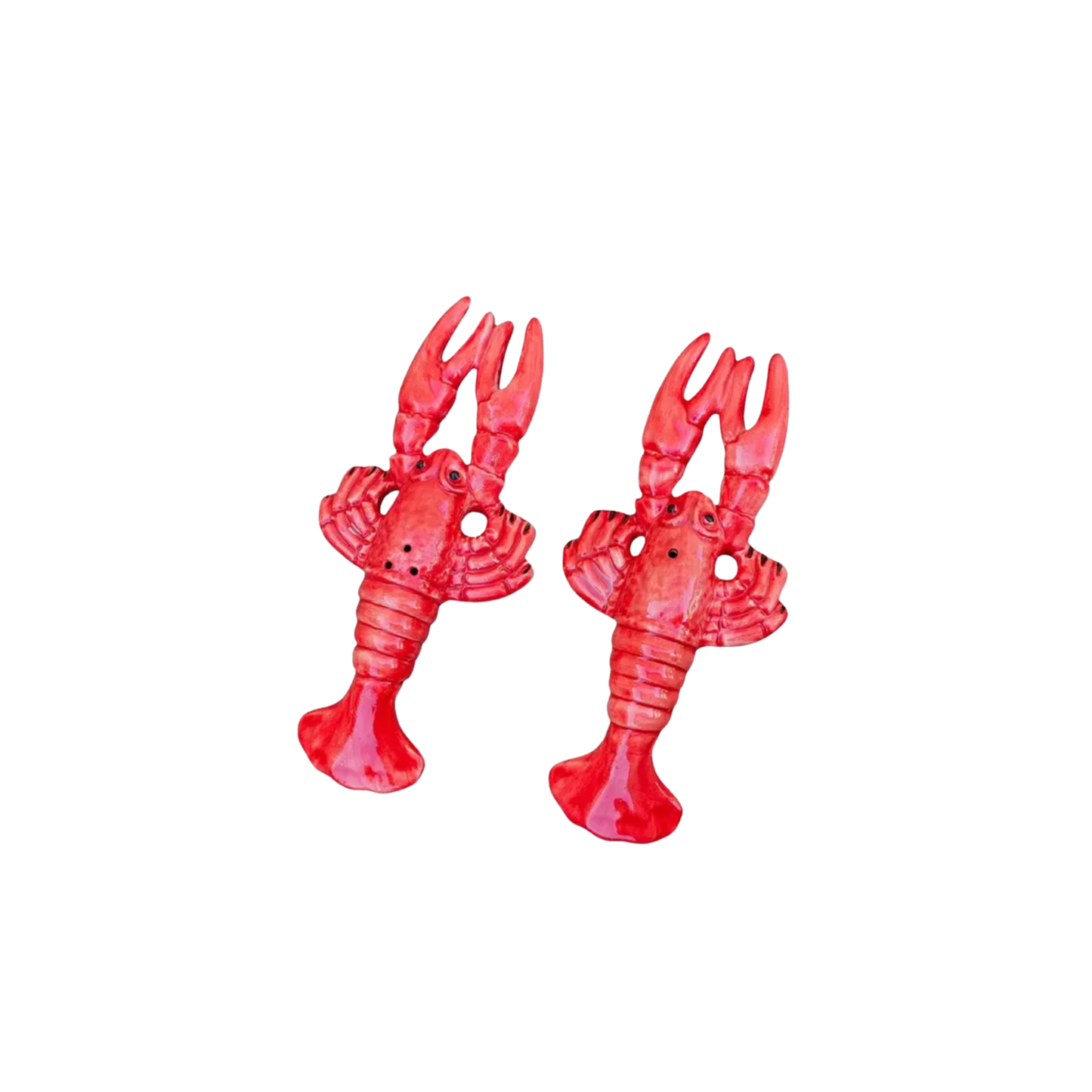 Ceramic Lobster Salt and Pepper Shakers