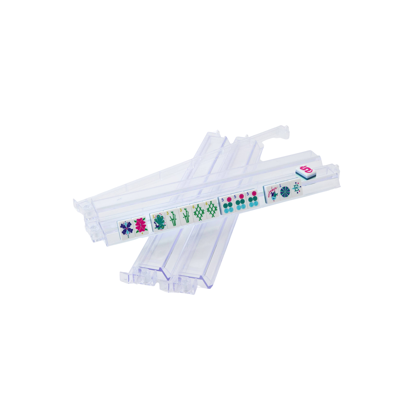 Clear Acrylic Rack and Pusher Set