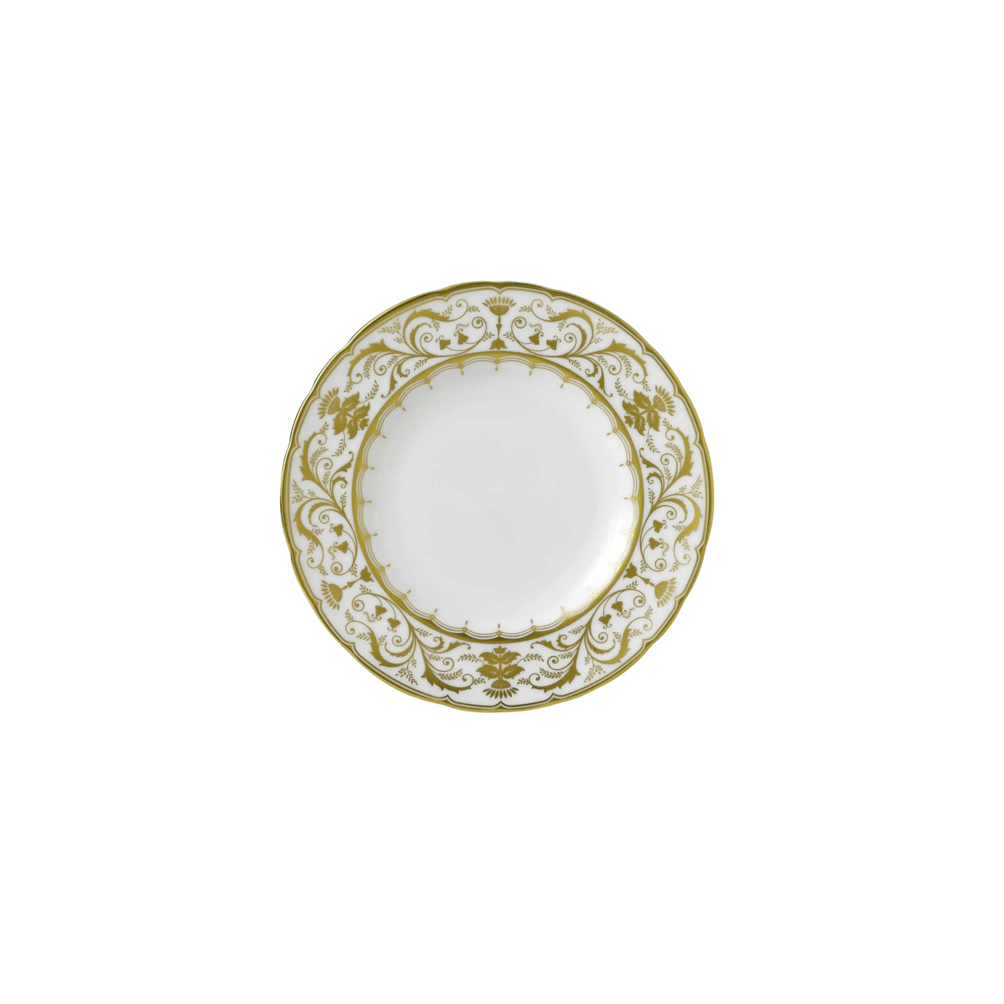 Darley Abbey White Bread and Butter Plate