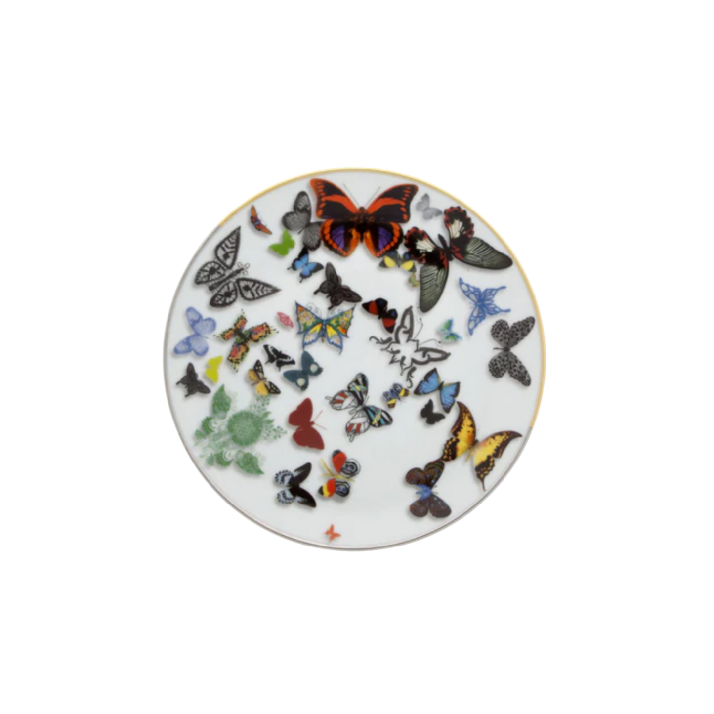 Dessert Plate Lacroix Butterfly