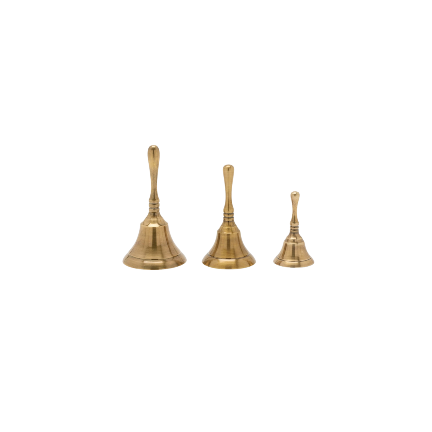 Effie Antique Brass Dinner Bells