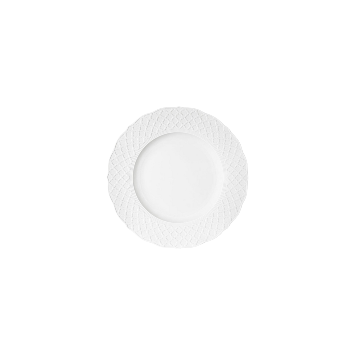 Empire White Dessert Plate