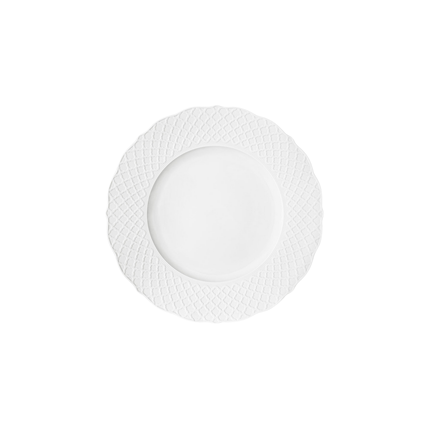 Empire White Dinner Plate