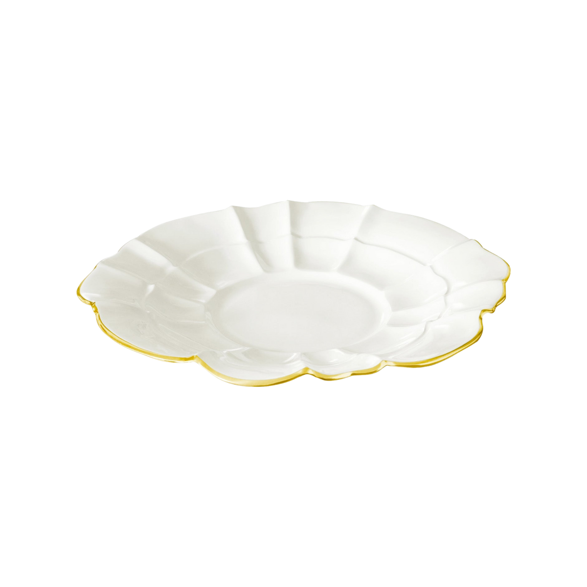Encanto Tuscany Large Round Platter - Cream