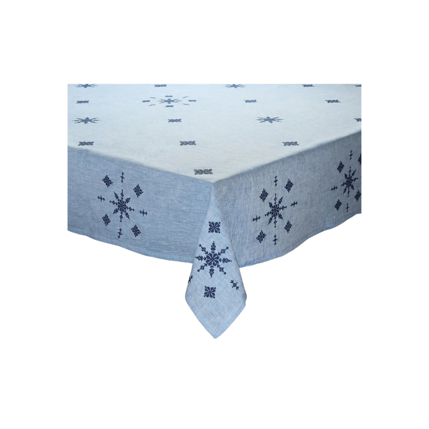 Fez Tablecloth in Periwinkle & Navy