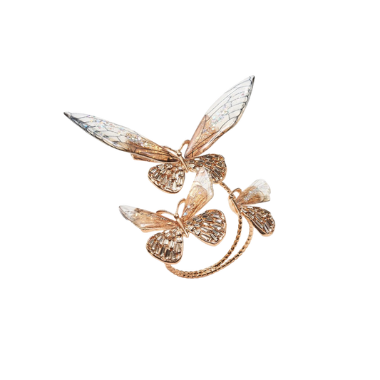 Flutter Napkin Rings, Set of 4 in a Gift Box