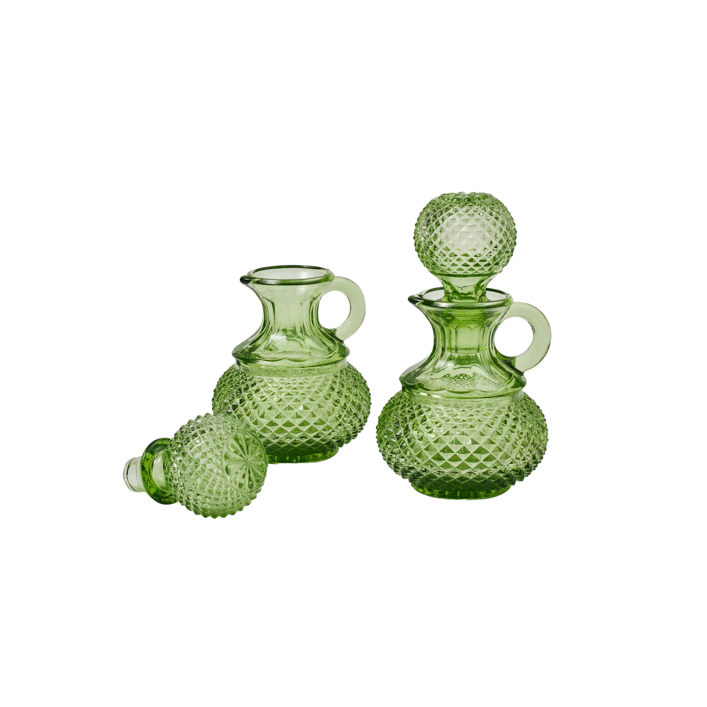 Galeano Oil and Vinegar Bottle in Olive
