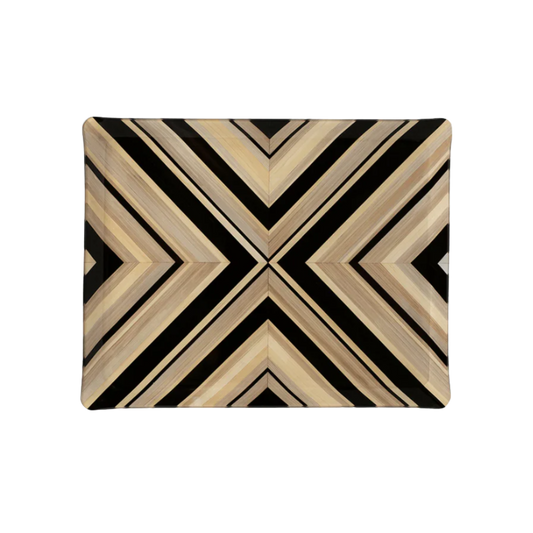 Geometrique Acrylic Serving Tray