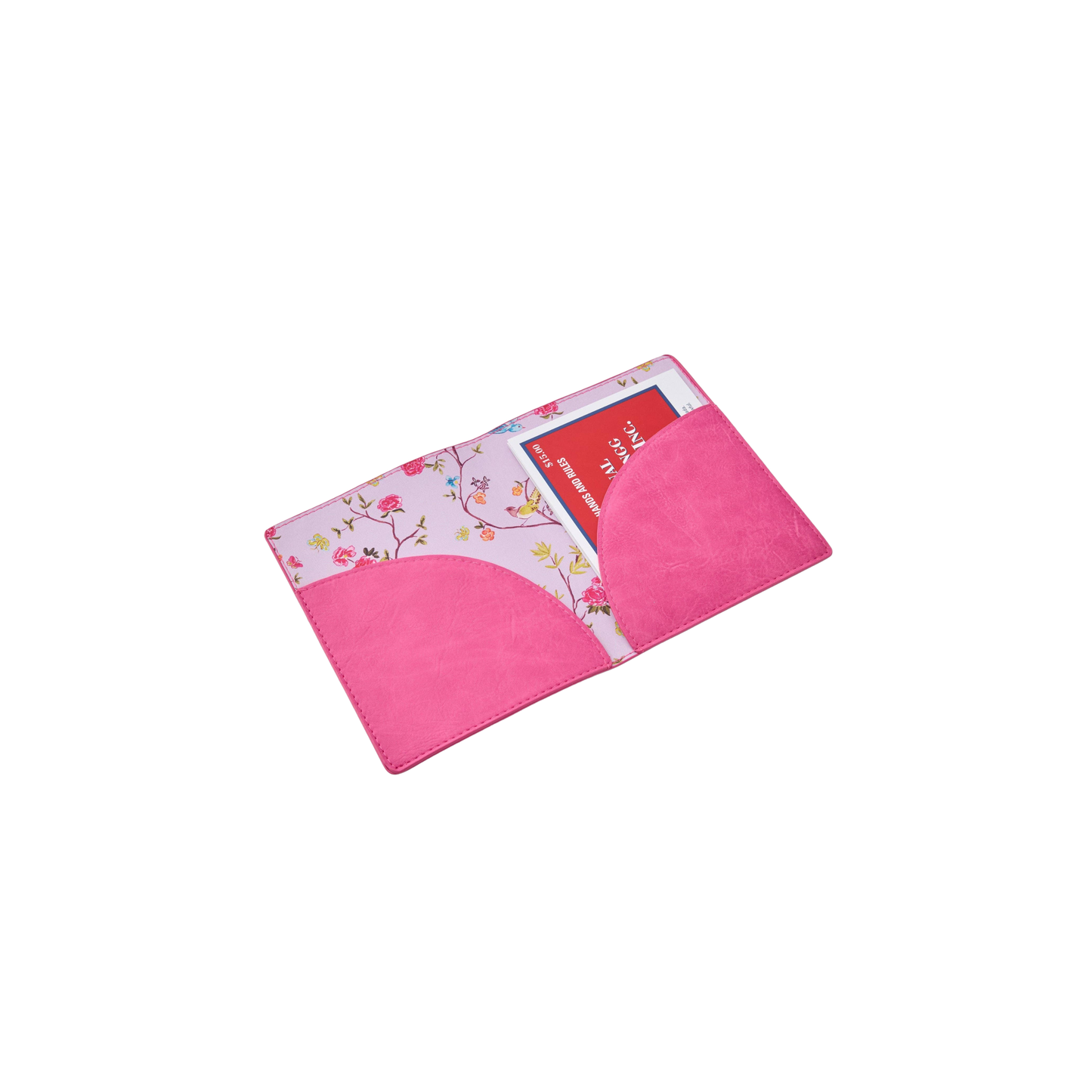 Hot Pink Mahjong Card Folio