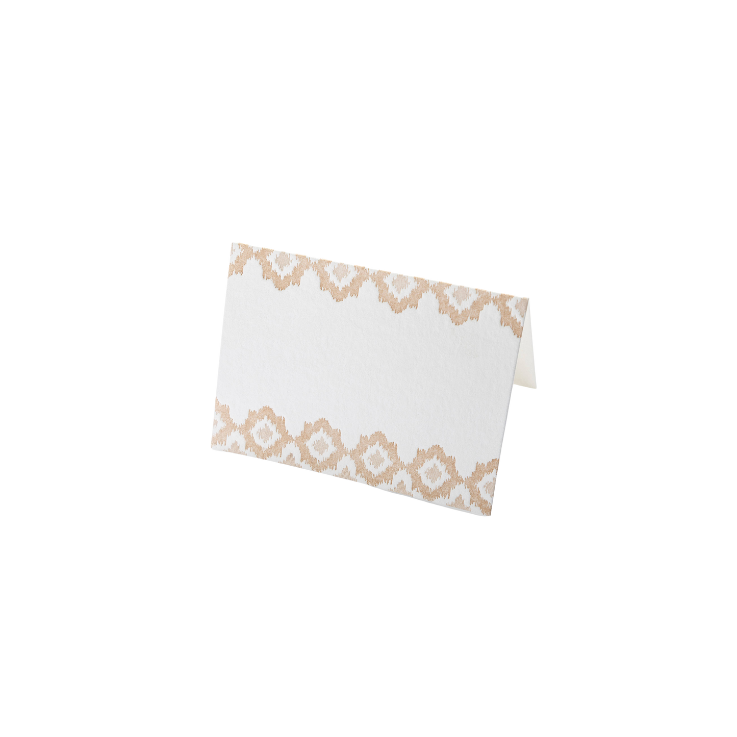 Ikat Folded Place Cards
