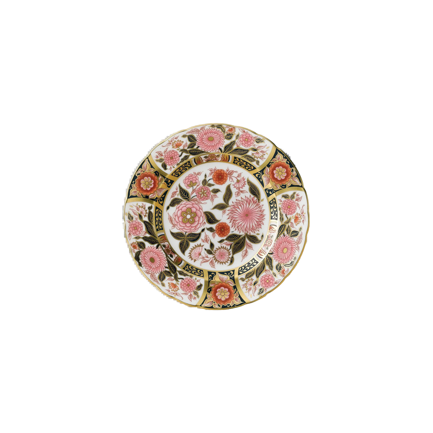 Imari Accent Pink Bouquet Plate