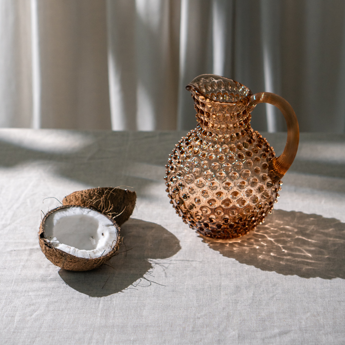 Bronze Hobnail Jug