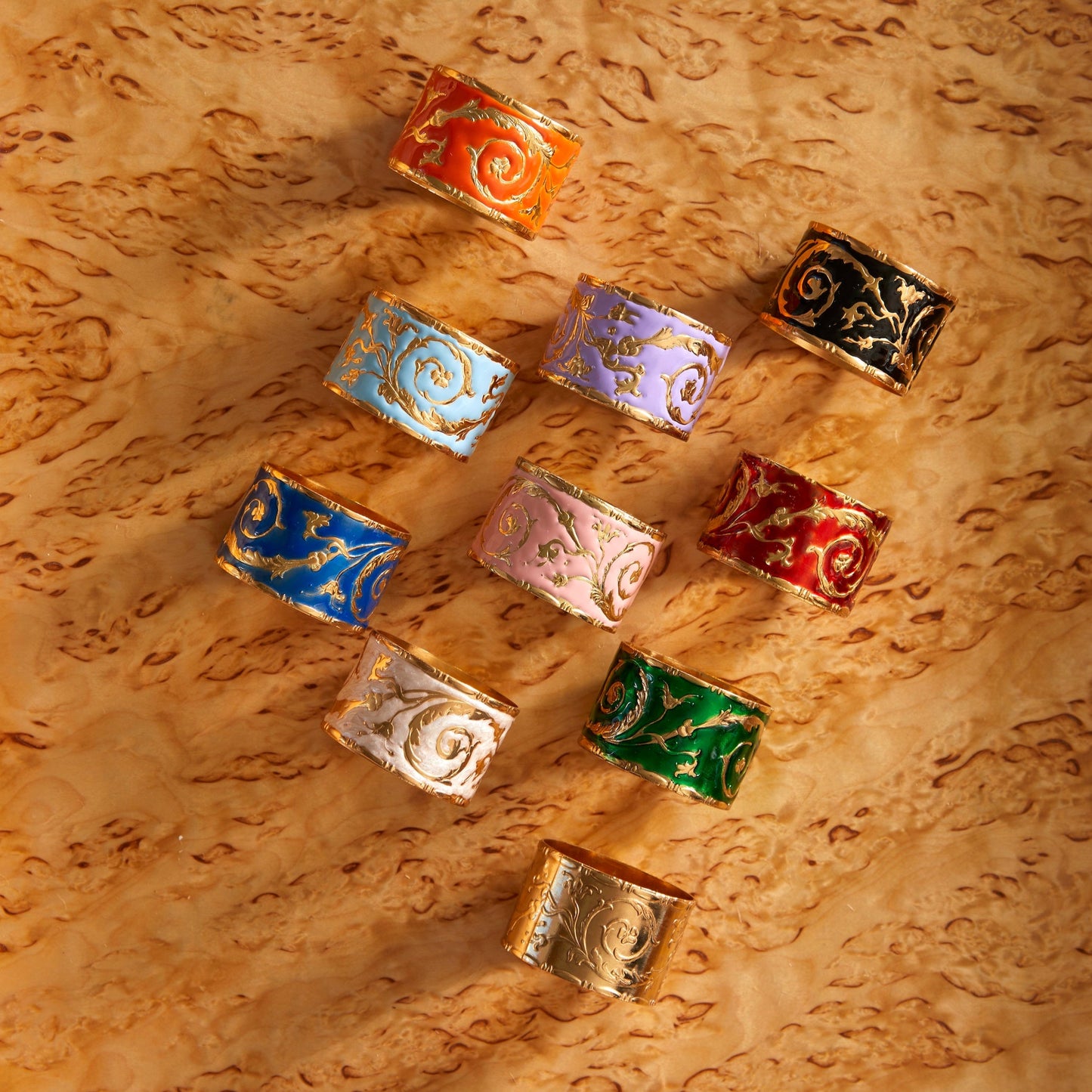 L'Anello Napkin Rings - Set of 4