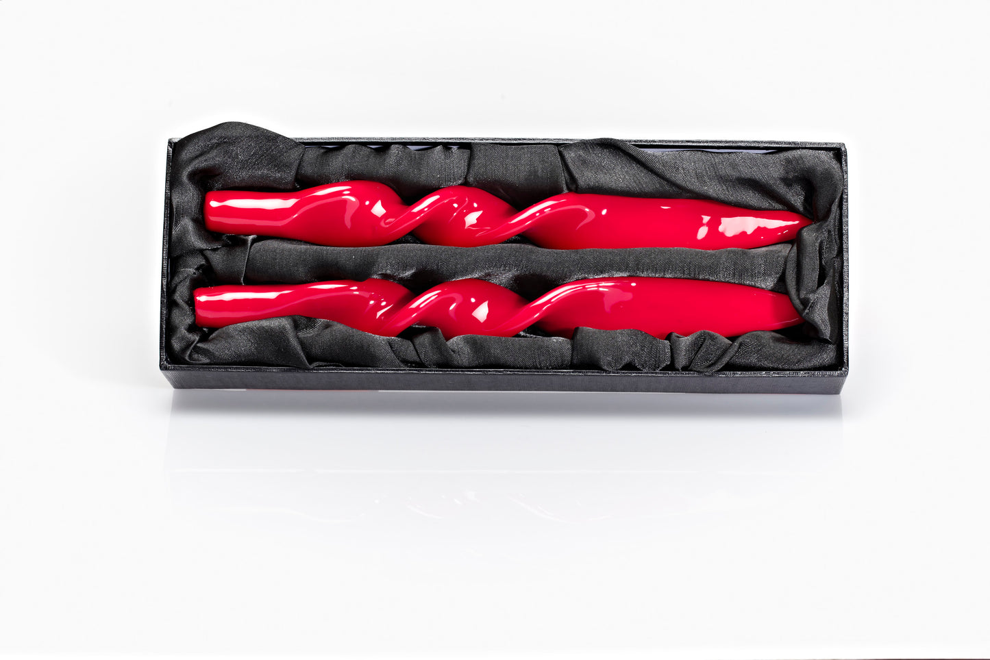 Meloria Denise Candle in Magenta - Set of 2