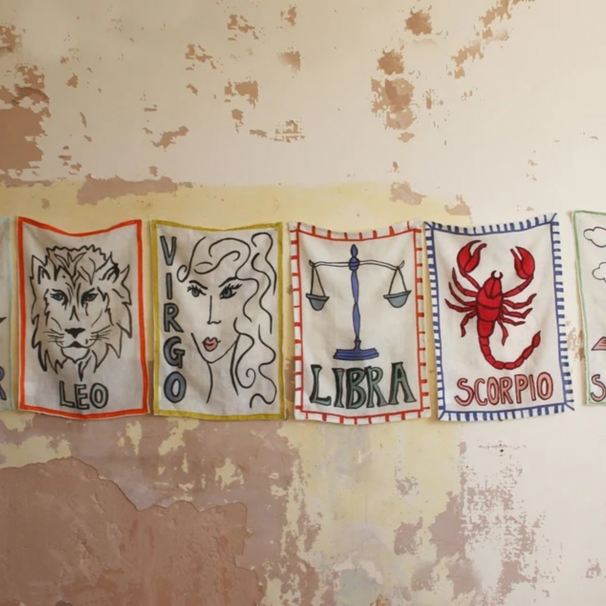 Libra Tea Towel