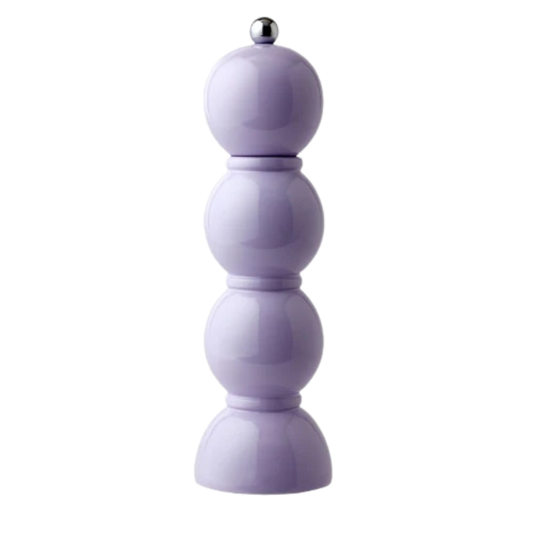 Lilac Bobbin Salt or Pepper Mill