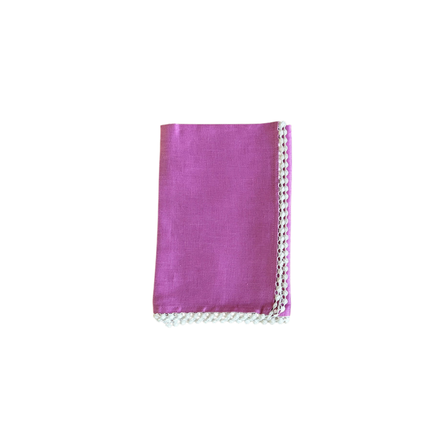 Linen Napkin in Hibiscus - Set of 4