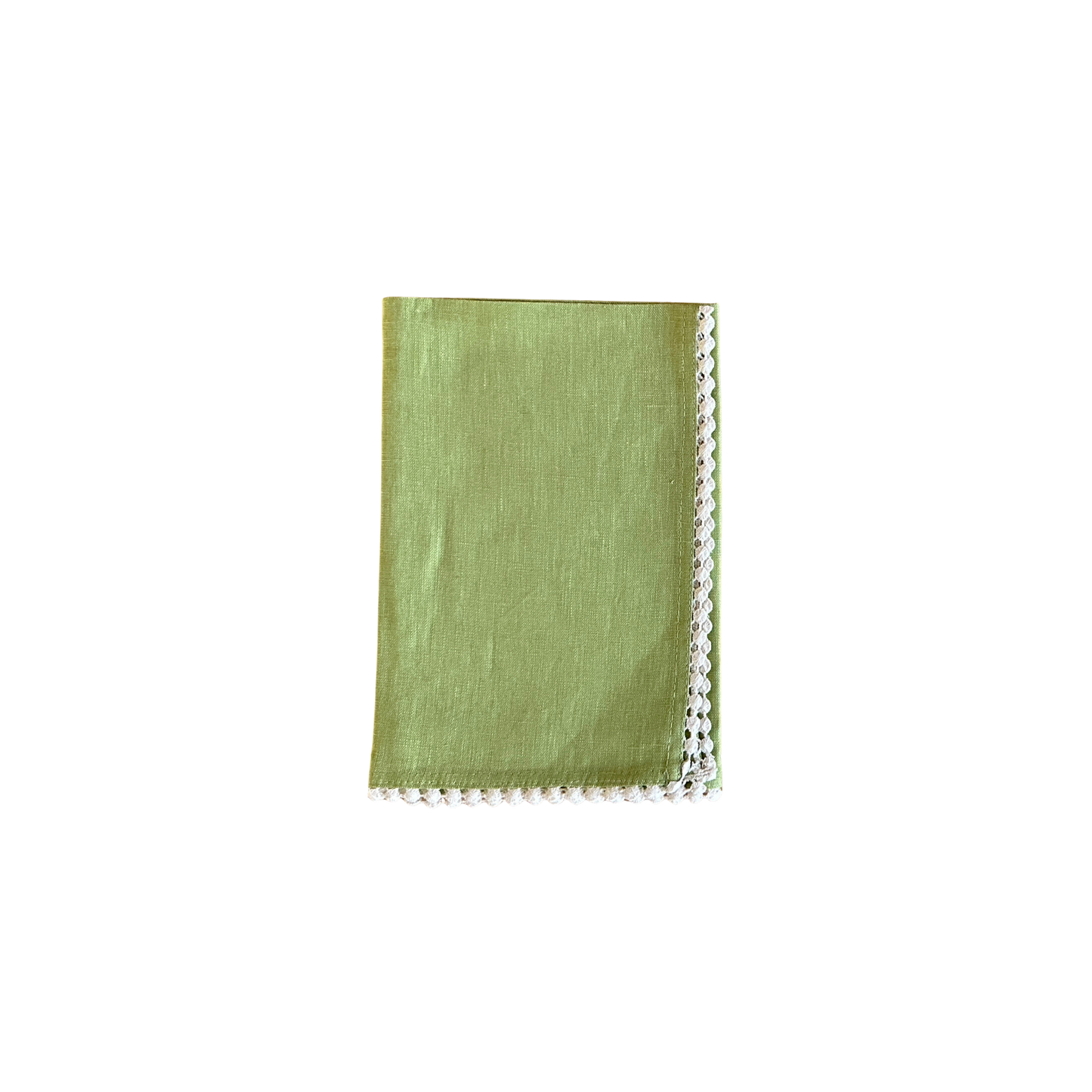 Linen Napkin in Lime - Set of 4